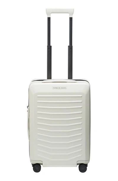 Porsche Design Roadster Cabin Small 21-inch Spinner Carry-on In White