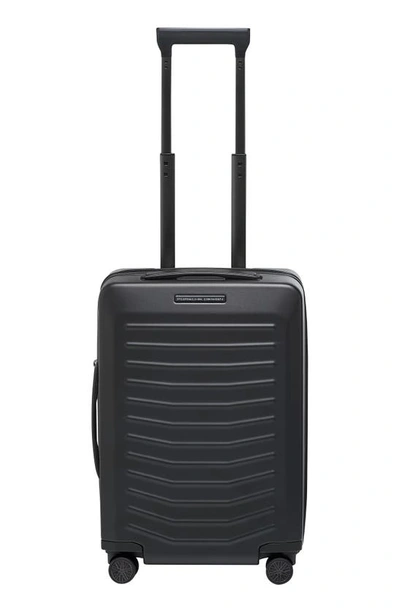 Porsche Design Roadster Small 21-inch Spinner Carry-on In Matte Black