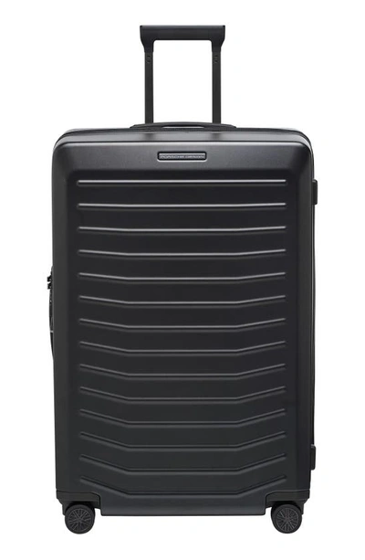 Porsche Design Roadster Check-in Large 30-inch Spinner Suitcase In Matte Black