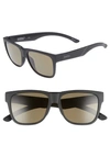 Smith Lowdown 2 55mm Chromapop(tm) Polarized Sunglasses In Matte Black/ Gold