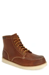 Eastland 'lumber Up' Moc Toe Boot In Peanut Leather