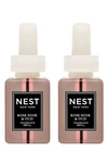 Nest New York Pura Smart Home Fragrance Diffuser Refill Duo In Rose Noir And Oud