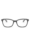 Ray Ban 54mm Square Optical Glasses In Strip Brown
