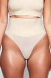 SKIMS Kim Kardashian Core Control Thong Sand Size S/M SH-THG-0108