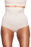 Skims Sculpting High Waist Briefs In Sand