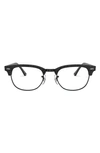 Ray Ban 5154 51mm Optical Glasses In Tort
