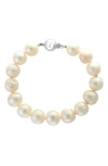 Effy Sterling Silver Freshwater Pearl Bracelet In White