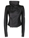 RICK OWENS RICK OWENS CROPPED BIKER JACKET