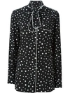 DOLCE & GABBANA POLKA DOT PRINT PYJAMA SHIRT,干洗