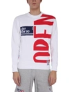 AUTRY AUTRY LOGO PRINT CREWNECK SWEATSHIRT