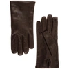 MOSCHINO MEN'S LEATHER GLOVES DOUBLE QUESTION MARK,M547060071016 L