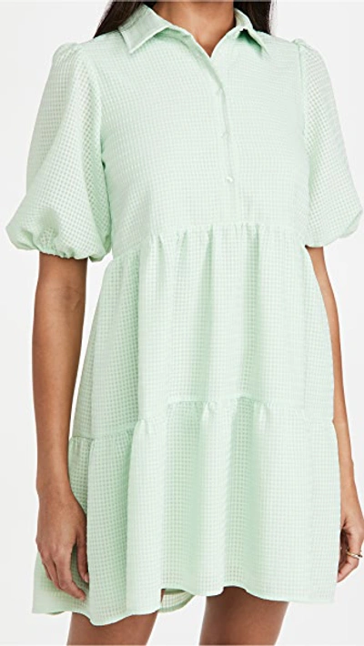 Amanda Uprichard Pierre Dress In Hypermint