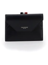 THOM BROWNE THOM BROWNE MEN'S BLACK OTHER MATERIALS WALLET,MAW210A06549001 UNI