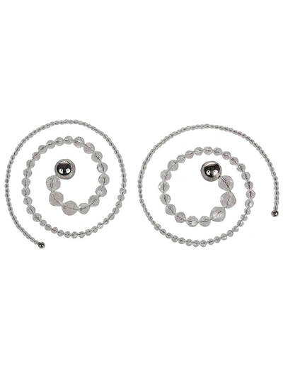 Y/project Spiral Earrings In Multi