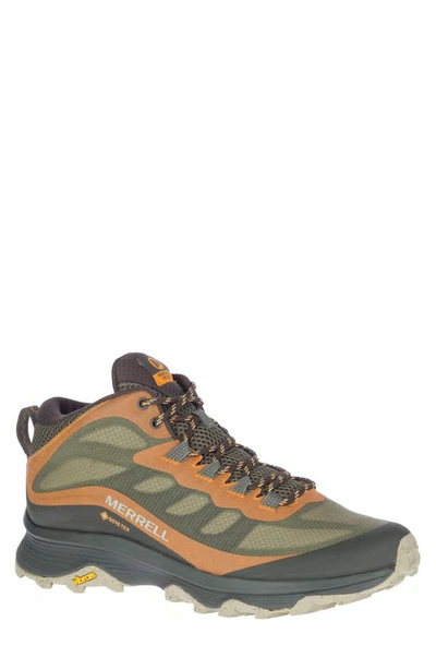 Merrell Moab Speed Gore-tex® Mid Hiking Shoe In Grey