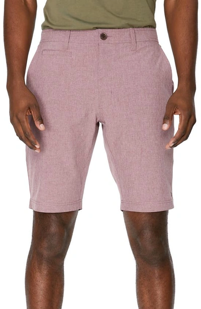7 Diamonds Velocity Hybrid Shorts In Dusty Rose