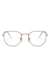 RAY BAN 54MM OPTICAL GLASSES,RX644854-O