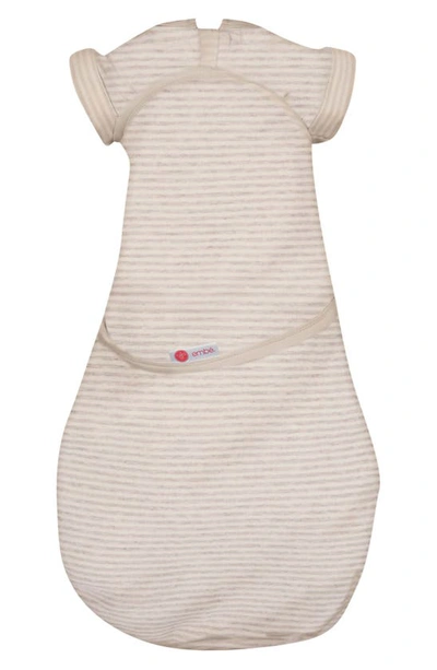 Embe Embé ® Transitional Swaddleout™ Swaddle In Brown Stripe