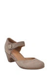 Easy Spirit Clarice Pump In Taupe Suede