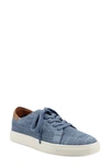 Lucky Brand Women's Leigan Casual Sneakers Women's Shoes In Bluestone Fabric