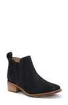 Lucky Brand Pogan Chelsea Boot In Fossilized Suede