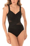 Miraclesuitr Network Madero One-piece Swimsuit In Black