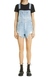 R13 DESTROYED SHORT OVERALLS,R13W5076-907A