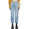 R13 BLUE VINTAGE BOYFRIEND JEANS