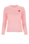 COMME DES GARÇONS PLAY COMME DES GARÇONS PLAY STRIPED LONG SLEEVED T