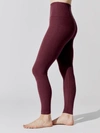 Beyond Yoga Caught In The Midi Hw Legging In Deep Merlot