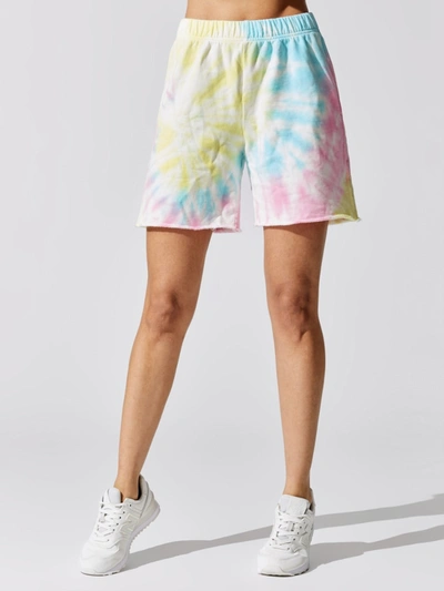 Dannijo Tie Dye Shorts - Multi - Size S In Neon Tie Dye