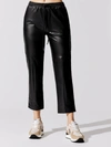 LNA FAUX LEATHER PULL ON PANT