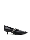 GIVENCHY GIVENCHY RING STUDDED CHAIN STRAP PUMPS
