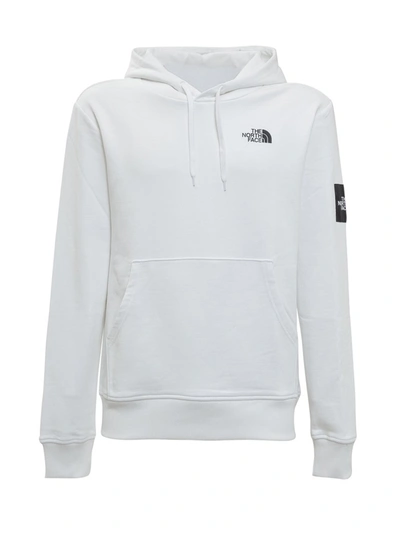 The North Face Heavyweight Box Logo Hoodie In White