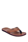Tommy Hilfiger Mens Destino Flip Flop Men's Shoes In Mbrll