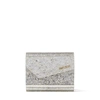 Jimmy Choo Womens Champagne Candy Micro Glitter-embellished Acrylic Clutch Bag 1size In Silver