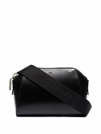 Givenchy Men's  Black Leather Belt Bag