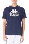 Kappa Authentic Estessi Logo T-shirt In Blue Marine-whit 975