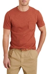 Alex Mill Crewneck T-shirt In Red Clay