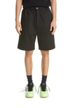 OFF-WHITE LOGO LOUNGE SHORTS,OMCB049S21FAB0011001