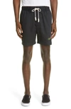 PALM ANGELS EXODUS STRIPE SHORTS,PMCB034S21FAB0031084