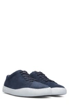 Camper Lace-up Low Top Suede Sneakers In Blue
