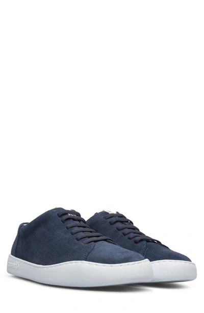 Camper Lace-up Low Top Suede Sneakers In Blue