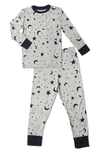 EVERLY GREY KIDS' FITTED TWO-PIECE PAJAMAS,BK101