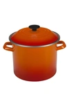 Le Creuset 6-quart Enameled Steel Stockpot In Flame