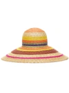 MISSONI STRIPE-PATTERN SUN HAT