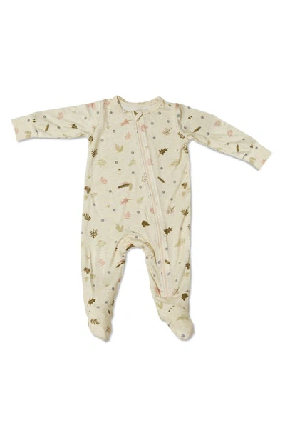 Baby Grey By Everly Grey Babies' Print Footie In Nature