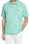 Tommy Bahama Emfielder 2.0 Polo In Antigua Sky Hthr