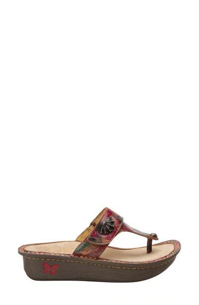 Alegria 'carina' Sandal In Southwestern Romance Leather