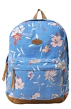 O'neill Shoreline Canvas Backpack In Ultramarine